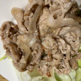 給食の味を再現！豚の生姜焼き